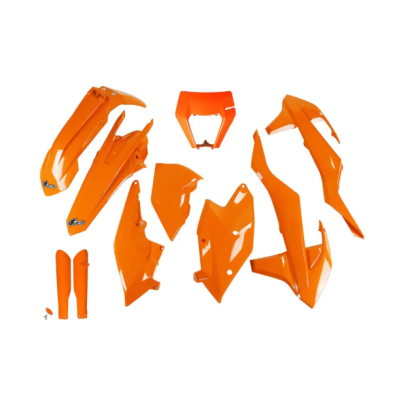 Set de plastic UFO KTM EXC/EXC-F 17-19 Portocaliu