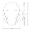 Puig Parbriz Touring CF Moto 800MT Sport/ Touring 22-25 Clar thumb