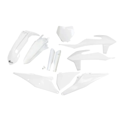 Set de plastic UFO KTM SX/SX-F 19-22 Alb Set de plastic UFO KTM SX/SX-F 19-22 Alb