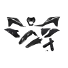 Set de plastic UFO Gas Gas EC250/300, EC-F250/350 21-23 Negru
