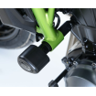 Capace de protecție R&G RACING Aero Crash Protectors Alb Kawasaki Z650 thumb