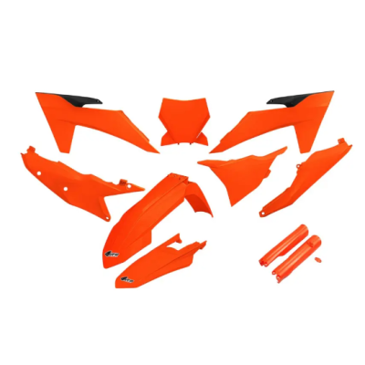 Set de plastic UFO KTM SX/SX-F 23-24 Portocalie Fluo