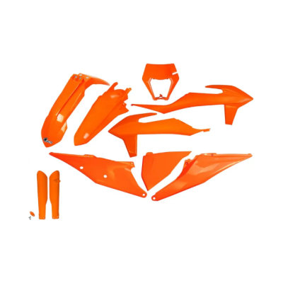 Set de plastic UFO KTM EXC/EXC-F 20-23 Portocaliu