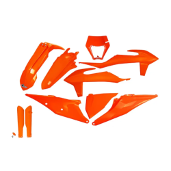 Set de plastic UFO KTM EXC/EXC-F 20-23 Portocaliu Fluo Set de plastic UFO KTM EXC/EXC-F 20-23 Portocaliu Fluo