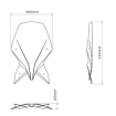 Puig Parbriz New Generation Touring KTM 990 Duke/R 24-26 Clear Puig Parbriz New Generation Touring KTM 990 Duke/R 24-26 Clear thumb