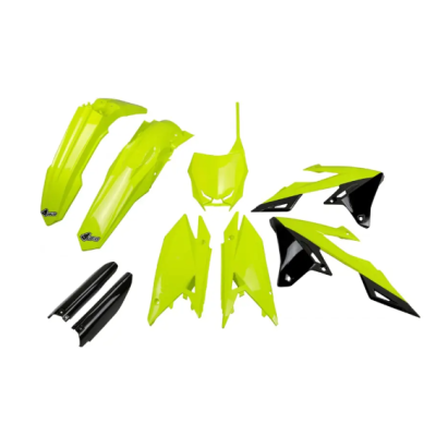 Set de plastic UFO Suzuki RM-Z250 19-26, RM-Z450 18-26 Galben