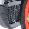 Protecție pentru radiatorul de ulei R&G Racing Oil Cooler Guard BLACK Aprilia RSV4 / Tuono V4