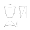 Puig Parbriz R-Racer Yamaha YZF-R9 25-26 Clear Puig Parbriz R-Racer Yamaha YZF-R9 25-26 Clear thumb
