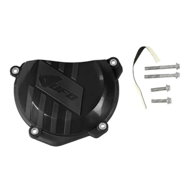 Protector capac ambreiaj UFO KTM SX-F250/350 16-21, EXC-F250/350 17-21; Husqvarna FC250/350 16-21, FE250/350 17-21 negru