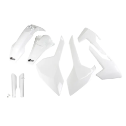 Set de plastic UFO Husqvarna TE/FE/TX 17-19 Alb