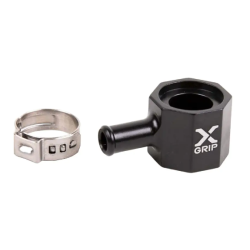 Capac din aluminiu X-Grip pentru rezervor de combustibil 2T KTM, Husqvarna și Gas-Gas Negru