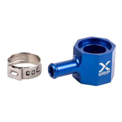 Capac din aluminiu X-Grip pentru rezervor de combustibil 2T KTM, Husqvarna și Gas-Gas Albastru Capac din aluminiu X-Grip pentru rezervor de combustibil 2T KTM, Husqvarna și Gas-Gas Albastru
