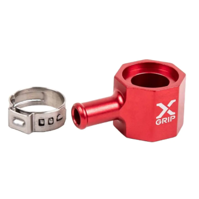 Capac din aluminiu X-Grip pentru rezervor de combustibil 2T KTM, Husqvarna și Gas-Gas Roșu Capac din aluminiu X-Grip pentru rezervor de combustibil 2T KTM, Husqvarna și Gas-Gas Roșu