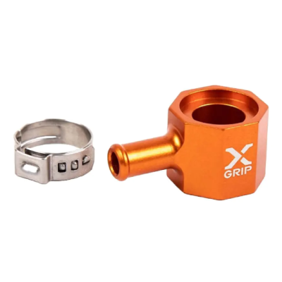 Capac din aluminiu X-Grip pentru rezervor de combustibil 2T KTM, Husqvarna și Gas-Gas Portocaliu Capac din aluminiu X-Grip pentru rezervor de combustibil 2T KTM, Husqvarna și Gas-Gas Portocaliu