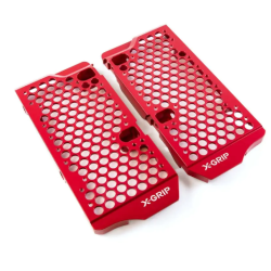 Protecții pentru radiatoare X-Grip Beta RR 2T/4T 24-25 roșu Protecții pentru radiatoare X-Grip Beta RR 2T/4T 24-25 roșu