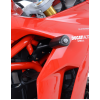 Capace de protecție R&G RACING Aero Crash Protectors Black Non Drill Kit Ducati Supersport