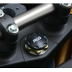 Cap pentru triplet R&G RACING Black Stem Nut Top Yoke Honda CRF1000L Africa Twin thumb