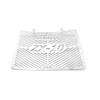 Protector radiator R&G RACING Branded Radiator Guard - Oțel inoxidabil Kawasaki ZX-10RR
