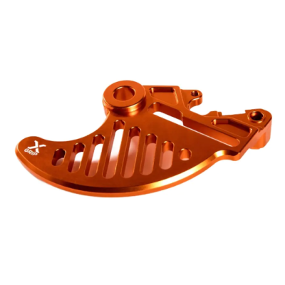 Protecție pentru disc spate X-Grip KTM EXC/EXC-F 04-23; Husqvarna TE/FE 14-23; Gas-Gas EC/EC-F 21-23; Husaberg FE/TE 11-13 Portocalie