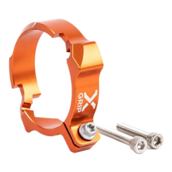 Protector pentru flanșa X-Grip a tobei de eșapament KTM EXC 18-26; Husqvarna TE 18-26; Gas Gas EC 21-26 Portocalie