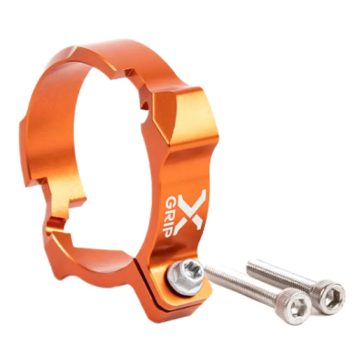 Protector pentru flanșa X-Grip a tobei de eșapament KTM EXC 18-26; Husqvarna TE 18-26; Gas Gas EC 21-26 Portocalie
