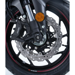 Capace de protecție pentru os R&G RACING Fork Guard Black Triumph Street Triple 765 Capace de protecție pentru os R&G RACING Fork Guard Black Triumph Street Triple 765