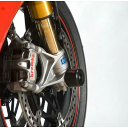 Capace de protecție R&G RACING pentru furci negre Ducati Panigale V4