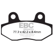 Placute frana moto EBC ORGANIC STREET FA086 Placute frana moto EBC ORGANIC STREET FA086 thumb