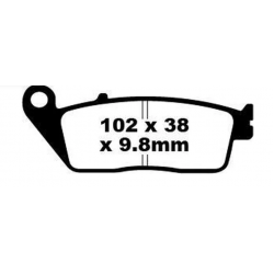 Placute frana EBC SFA ORG SCOOTER SFA196