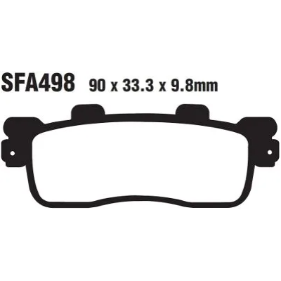 Placute frana EBC SFA ORG SCOOTER SFA498 Placute frana EBC SFA ORG SCOOTER SFA498