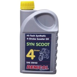 Ulei pentru scutere cu 4 timpi DENICOL Syn Scoot 4 Stroke 5W40 Ulei pentru scutere cu 4 timpi DENICOL Syn Scoot 4 Stroke 5W40