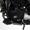 Protector pentru motor R&G RACING Race Series Left Crankcase Protection Cover - Negru Husqvarna Svartpilen 125 21-23