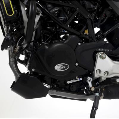 Protector pentru motor R&G RACING Race Series Left Crankcase Protection Cover - Negru Husqvarna Svartpilen 125 21-23 Protector pentru motor R&G RACING Race Series Left Crankcase Protection Cover - Negru Husqvarna Svartpilen 125 21-23