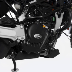 Protector pentru motor R&G RACING Race Series Right Crankcase Protection Cover - Negru Husqvarna Svartpilen 125 21-23 Protector pentru motor R&G RACING Race Series Right Crankcase Protection Cover - Negru Husqvarna Svartpilen 125 21-23