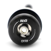 Adaptoare pentru suport R&G RACING Swingarm Protection / Stand Bobbins - Negru Yamaha Tenere 700 World Raid 22-23