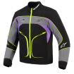 Jachetă moto ALPINESTARS UNITE BLACK/ASPHALT/VIOLET thumb