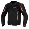 Jachetă textilă ALPINESTARS AST AIR V3 BLACK/GRAY/RED FLUO