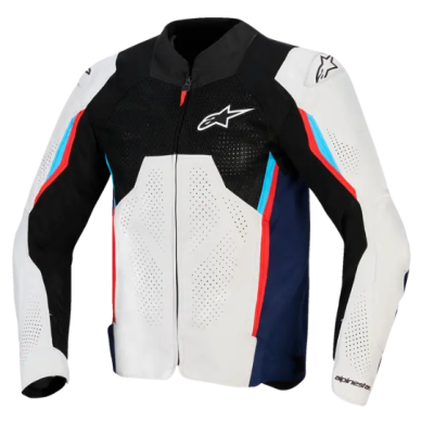 Jachetă textilă ALPINESTARS AST AIR V3 SILVER/BLUE/RED