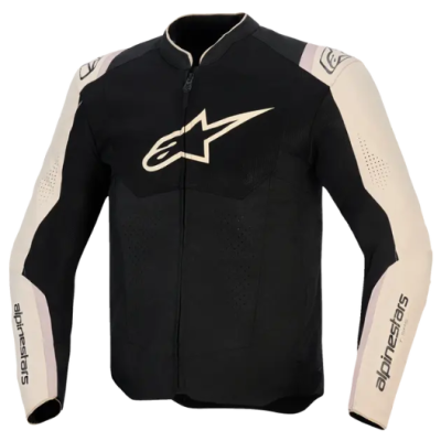 Jachetă textilă moto ALPINESTARS T-SPS AIR V2 BLACK/MASTIC/ALUMINUM