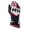 Mănuși din piele ALPINESTARS SP-9 NEGRU/ALB/ROȘU