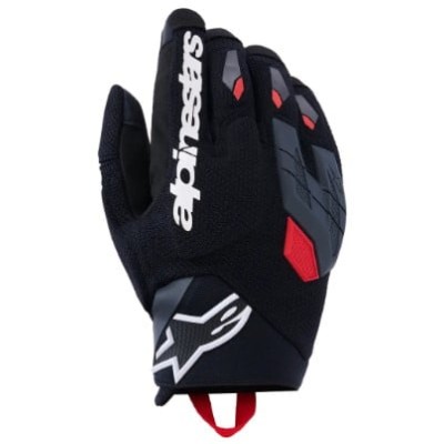 Mănuși textile ALPINESTARS DURACK NEGRU/GRI/ROȘU
