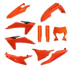 Kit de plastic POLISPORT Full Plastic Kit EXC/EXCF 24-25 ORANGE Kit de plastic POLISPORT Full Plastic Kit EXC/EXCF 24-25 ORANGE