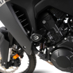 Capace de protecție R&G RACING Aero - Negru Honda XL 750 Transalp 23-26 thumb