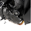 Capace de protecție R&G RACING Aero - Negru Honda XL 750 Transalp 23-26 thumb