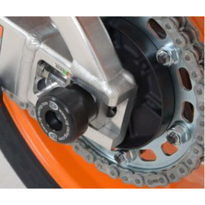 Capace de protecție R&G RACING pentru osie Swingarm Black Honda CBR600RR/1000RR
