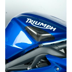 Protector pentru rezervor R&G RACING Tank Sliders Carbon Triumph