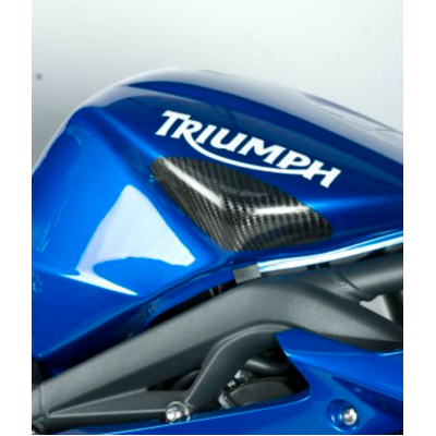 Protector pentru rezervor R&G RACING Tank Sliders Carbon Triumph