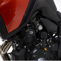 Crash pad-uri R&G Racing Aero Crash Protectors – Negre pentru Yamaha Tracer 7