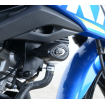 Tapi de protecție R&G RACING Aero Crash Protectors Negru Suzuki GSX-S125 thumb