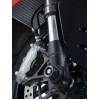 Capace de protecție pentru os R&G RACING protecție furcă neagră Ducati Panigale 1299